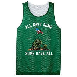 Some Gave All, Memorial Day Mesh Reversible Basketball Jersey Tank