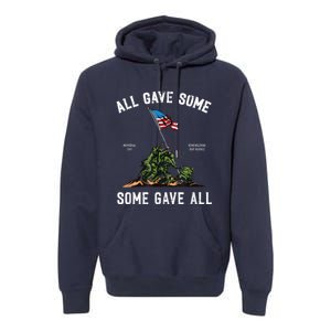 Some Gave All, Memorial Day Premium Hoodie