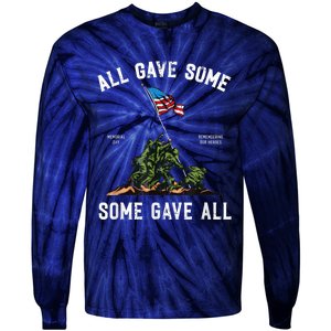 Some Gave All, Memorial Day Tie-Dye Long Sleeve Shirt