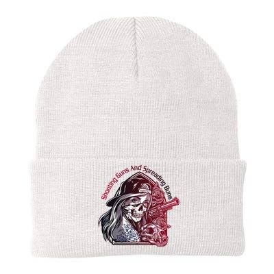 Shooting Guns And Spreading Buns Knit Cap Winter Beanie