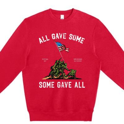 Some Gave All Memorial Day Premium Crewneck Sweatshirt