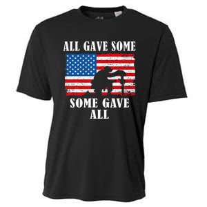 Some Gave All Memorial Veterans Day Partiotic Usa Cooling Performance Crew T-Shirt