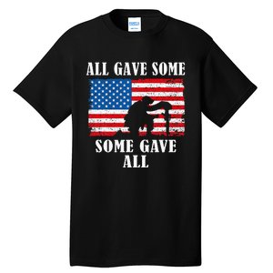 Some Gave All Memorial Veterans Day Partiotic Usa Tall T-Shirt