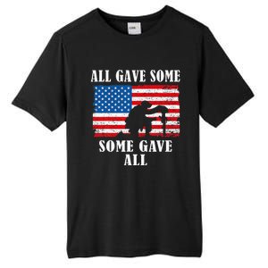 Some Gave All Memorial Veterans Day Partiotic Usa Tall Fusion ChromaSoft Performance T-Shirt