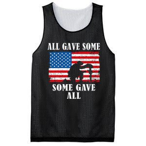 Some Gave All Memorial Veterans Day Partiotic Usa Mesh Reversible Basketball Jersey Tank