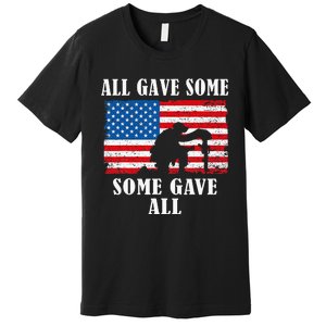 Some Gave All Memorial Veterans Day Partiotic Usa Premium T-Shirt