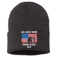 Some Gave All Memorial Veterans Day Partiotic Usa Sustainable Knit Beanie