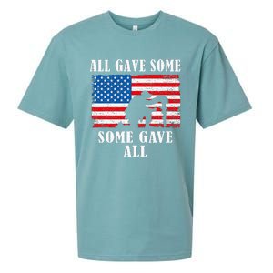 Some Gave All Memorial Veterans Day Partiotic Usa Sueded Cloud Jersey T-Shirt