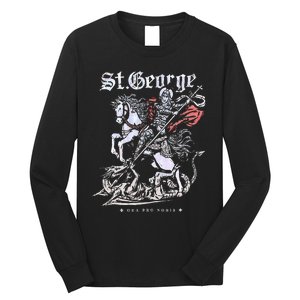 St. George And The Dragon Long Sleeve Shirt