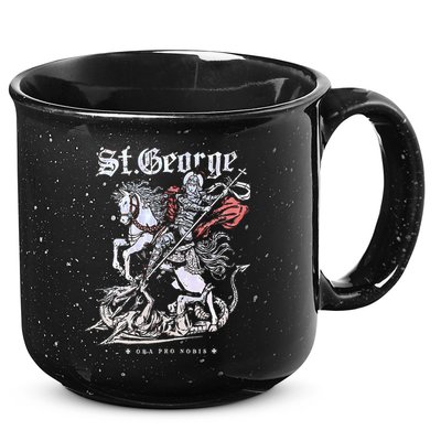 St. George And The Dragon 15oz Campfire Ceramic Mug