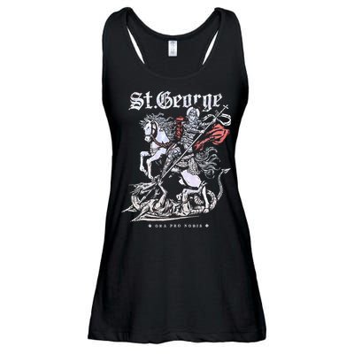 St. George And The Dragon Ladies Essential Flowy Tank