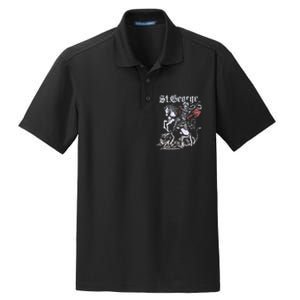 St. George And The Dragon Dry Zone Grid Polo