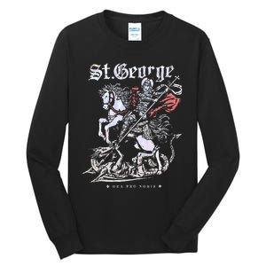 St. George And The Dragon Tall Long Sleeve T-Shirt