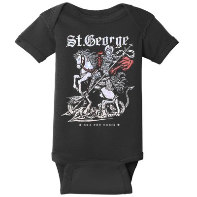 St. George And The Dragon Baby Bodysuit