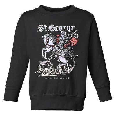 St. George And The Dragon Toddler Sweatshirt