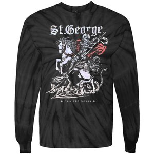 St. George And The Dragon Tie-Dye Long Sleeve Shirt