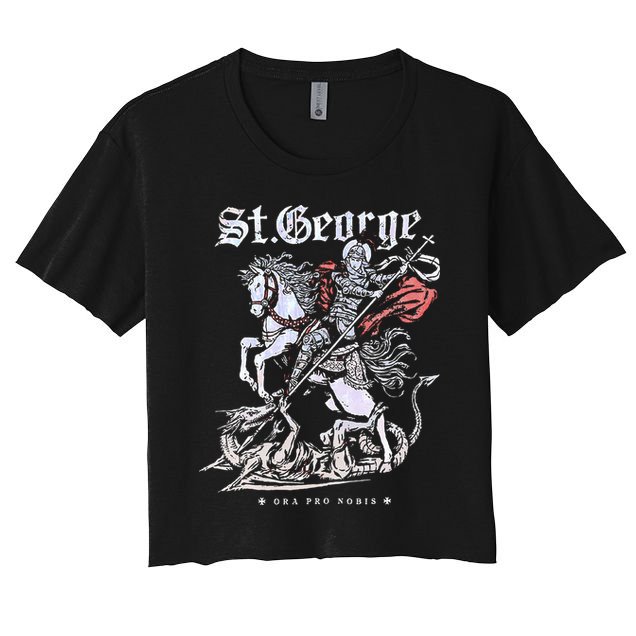 St. George And The Dragon Crop Top