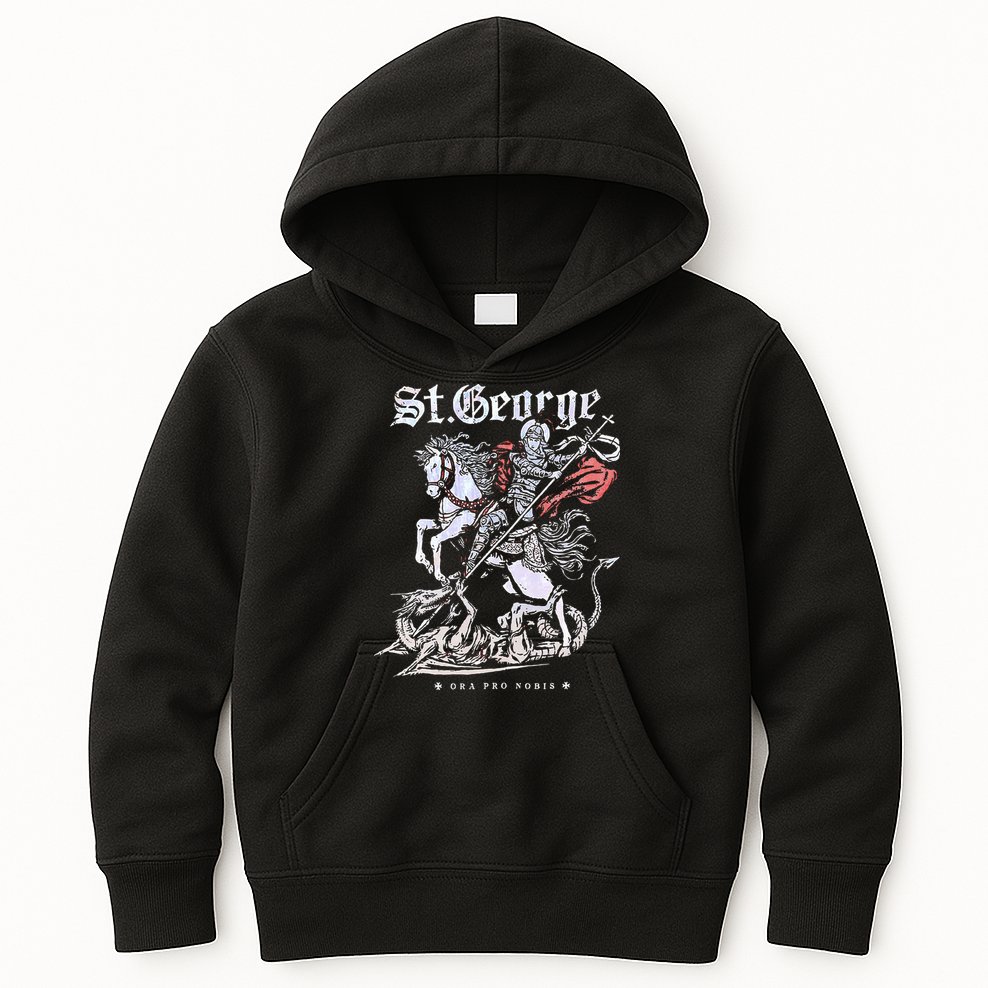 St. George And The Dragon Kids Hoodie
