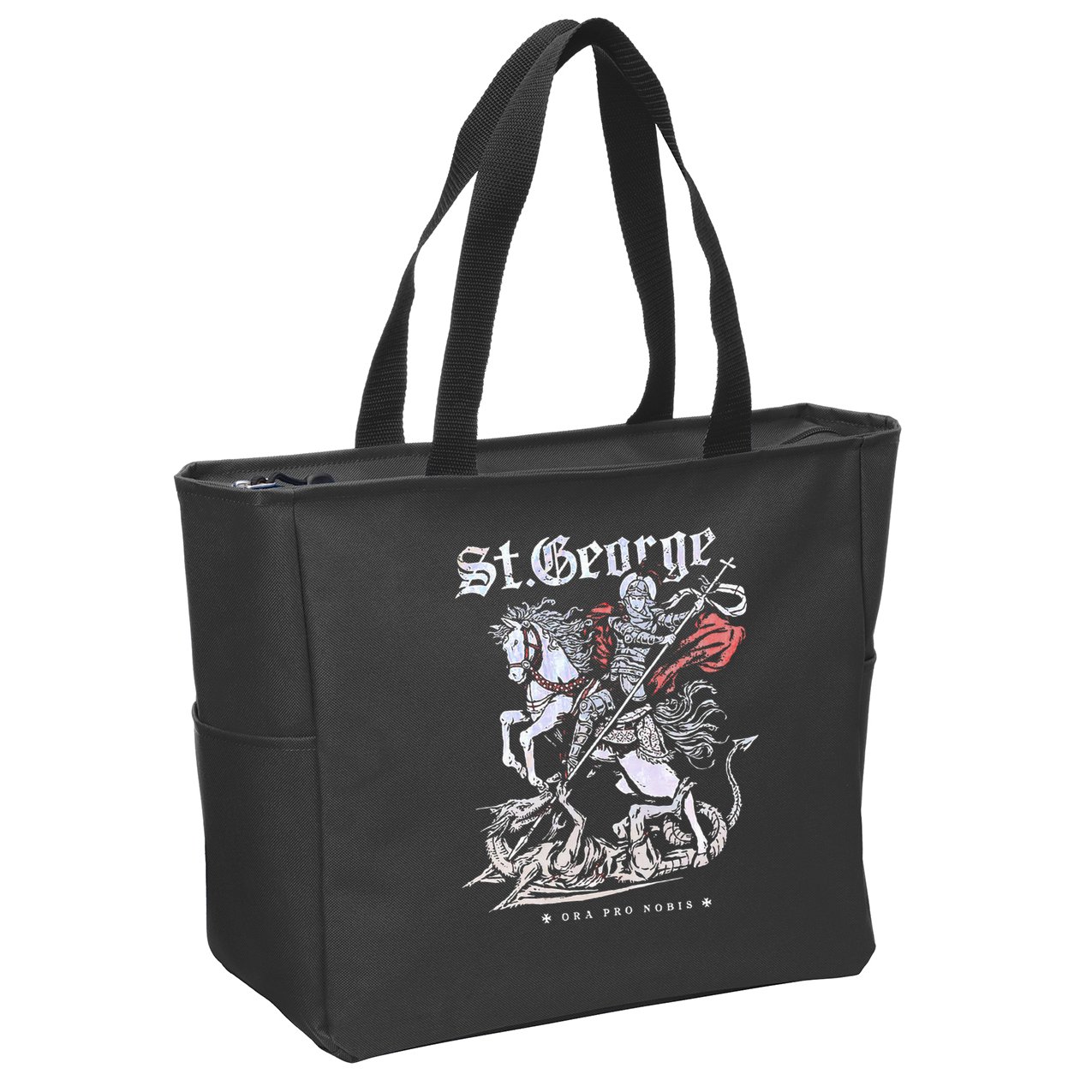 St. George And The Dragon Zip Tote Bag