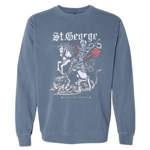 St. George And The Dragon Garment-Dyed Sweatshirt