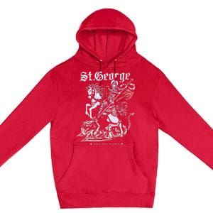 St. George And The Dragon Premium Pullover Hoodie