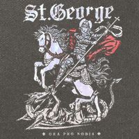 St. George And The Dragon Cotton Canvas Backpack