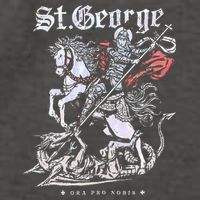 St. George And The Dragon Vector Backpack