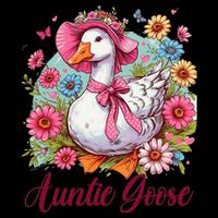 Silly Goose Auntie Aunt Coquette Mothers Day Auntie Goose 16 in Basic Backpack
