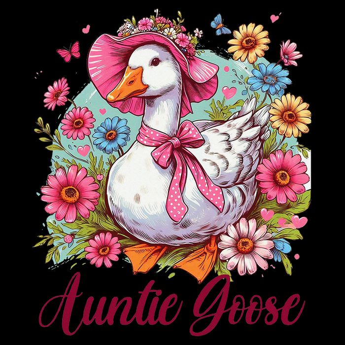 Silly Goose Auntie Aunt Coquette Mothers Day Auntie Goose 16 in Basic Backpack