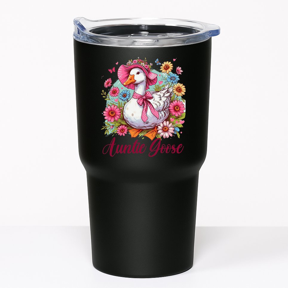 Silly Goose Auntie Aunt Coquette Mothers Day Auntie Goose Tumbler