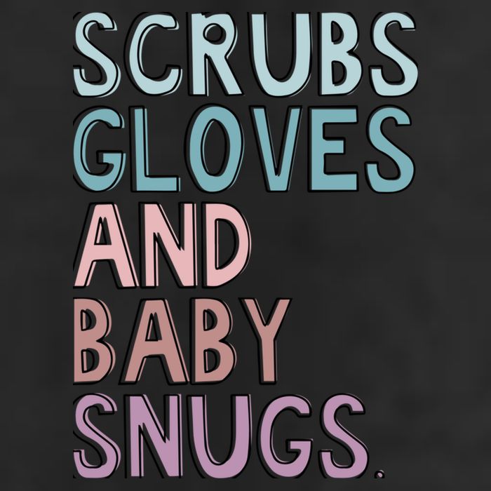 Scrubs Gloves And Baby Snugs 11oz C Handle Ceramic Mug