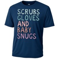 Scrubs Gloves And Baby Snugs Cooling Performance Crew T-Shirt