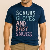 Scrubs Gloves And Baby Snugs Cooling Performance Crew T-Shirt
