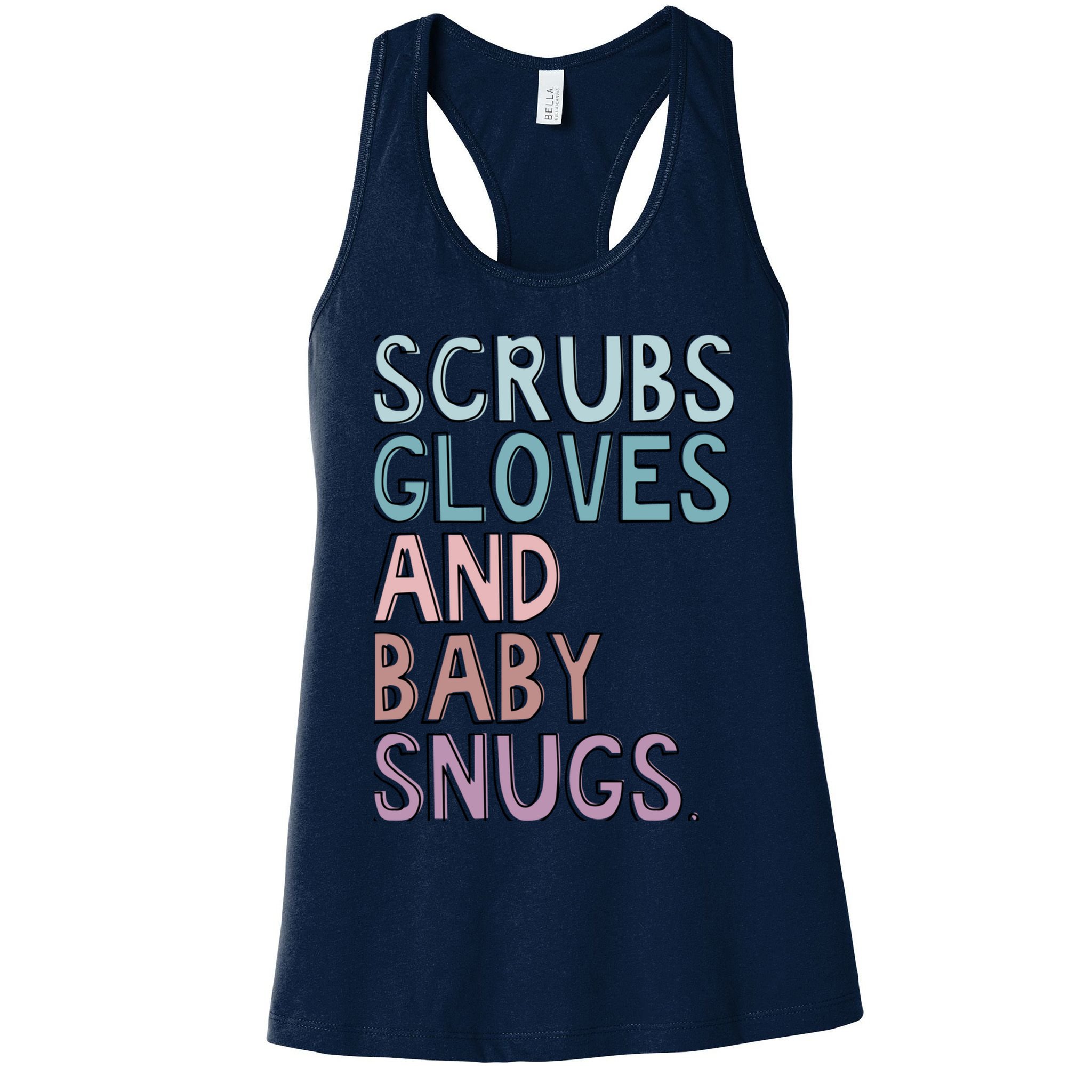 Scrubs Gloves And Baby Snugs Womens Tank Top