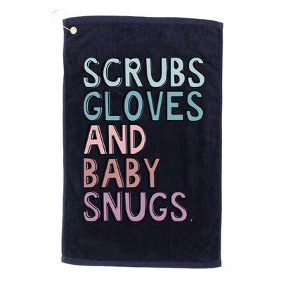 Scrubs Gloves And Baby Snugs Golf Towel