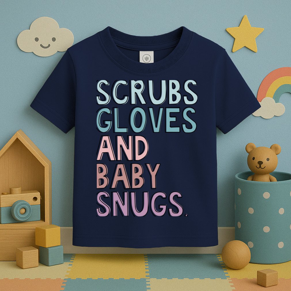 Scrubs Gloves And Baby Snugs Toddler T-Shirt