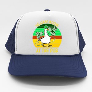 Silliest Goose At The Pub Trucker Hat