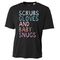 Scrubs Gloves And Baby Snugs Cooling Performance Crew T-Shirt