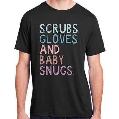 Scrubs Gloves And Baby Snugs Adult ChromaSoft Performance T-Shirt