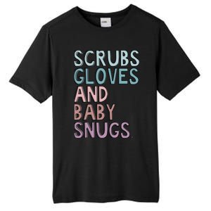 Scrubs Gloves And Baby Snugs Tall Fusion ChromaSoft Performance T-Shirt