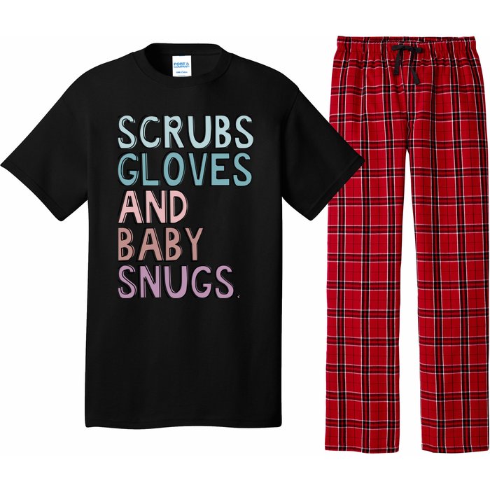 Scrubs Gloves And Baby Snugs Pajama Set