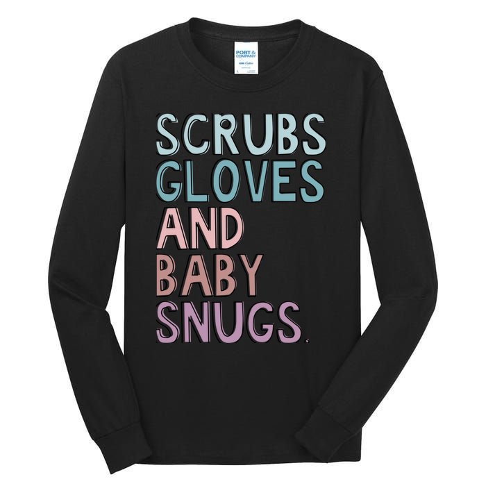 Scrubs Gloves And Baby Snugs Tall Long Sleeve T-Shirt