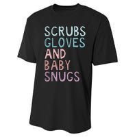 Scrubs Gloves And Baby Snugs Performance Sprint T-Shirt