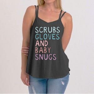 Scrubs Gloves And Baby Snugs Women's Strappy Tank