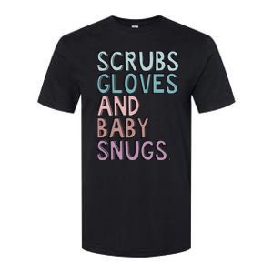 Scrubs Gloves And Baby Snugs Softstyle CVC T-Shirt