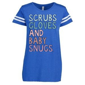 Scrubs Gloves And Baby Snugs Enza Ladies Jersey Football T-Shirt