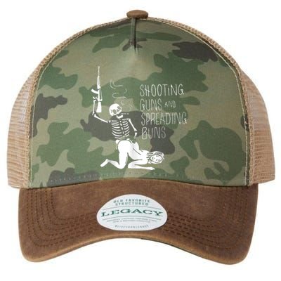 Shooting Guns And Spreading Buns Legacy Tie Dye Trucker Hat