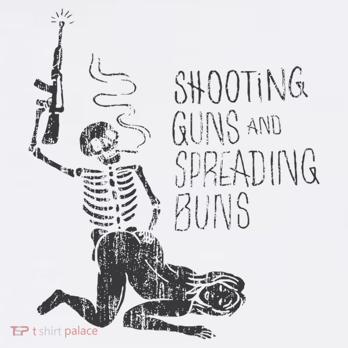 Shooting Guns And Spreading Buns Sustainable Bucket Hat