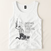 Shooting Guns And Spreading Buns Tank Top
