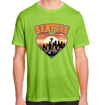 Seattle Gifts Apparel Souvenirs Usa Hiking Camping American Adult ChromaSoft Performance T-Shirt